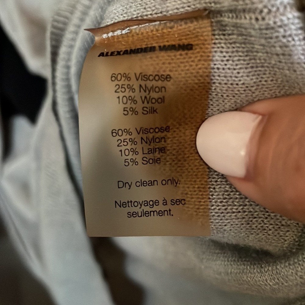 T By Alexander Wang Color Block Knit Set (Cardiga… - image 7